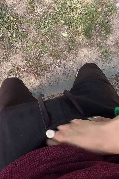 Couple Has Risky Sex in a Public Viewing Point