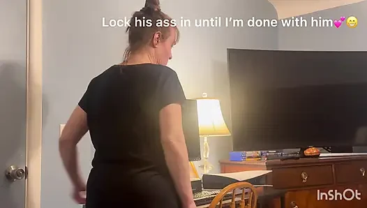 Marie lutscht und schluckt sein sperma und reitet ihn und kommt und bekommt einen riesigen anal creampie