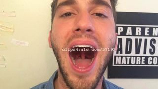 Mundfetisch - Adam Rainman Mouth Video 3