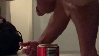 Coke can fuck