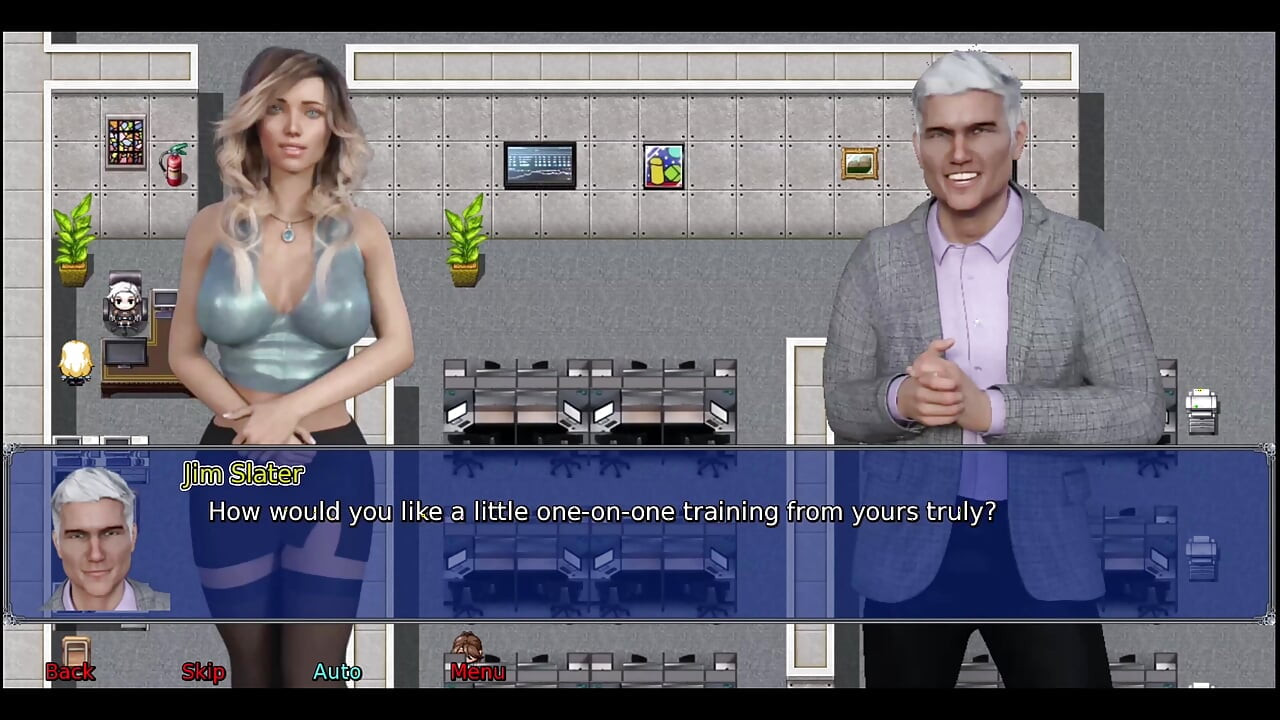 オフィスワイフ #12:ステイシーがシャワーで自分で遊んでいて、ジャックに見られました