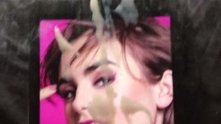 Lily Collins, pintura facial ejaculação feminina 2