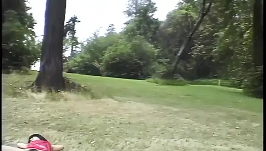 Real life lesbo lovers outdoor pussy licking