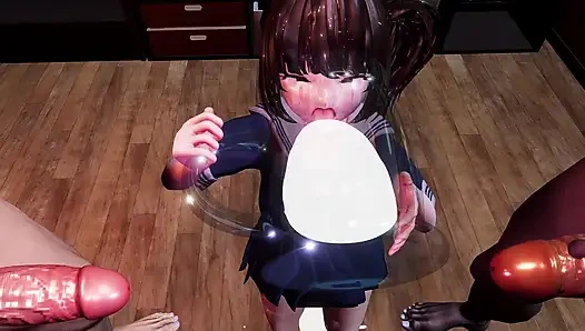 Boşalma mug chug challenge