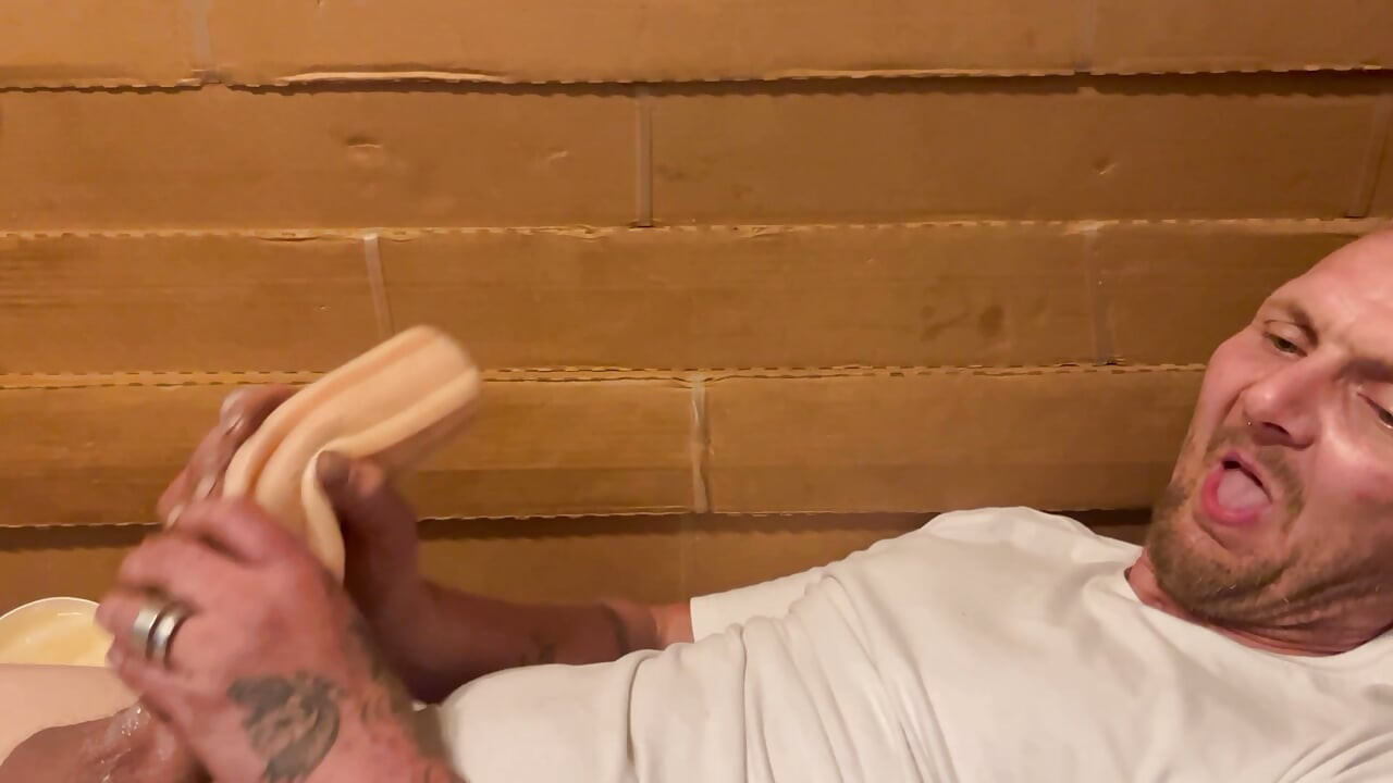 horny and fucking my fleshlight