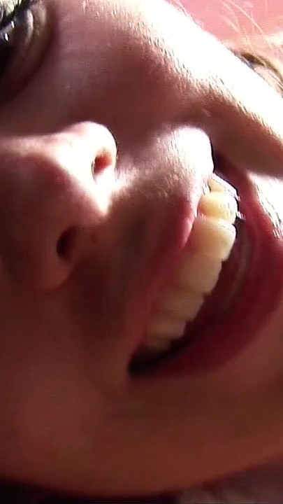 Emotional moment from "Curvy Teen with Hairy Pussy - First Interracial BBC Casting Sex"