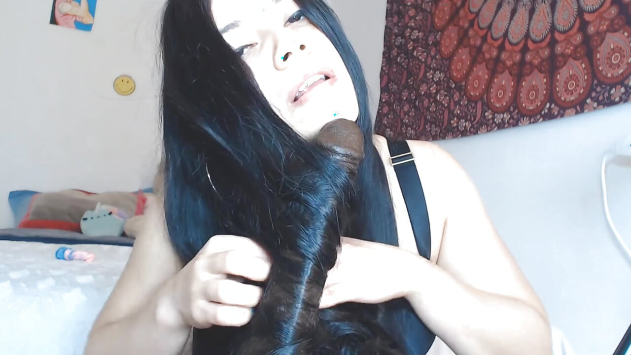 Hairjob membuatkan awak pancut dengan rambut saya