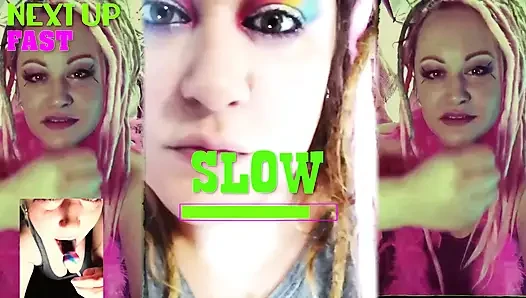 Setzen Sie blowjob-Porno auf einen zweiten Bildschirm und folgen Sie zusammen mit der Göttin Lana