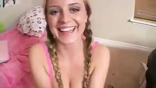 Denise K Turned on by a Cock in Her Lovely Hands
