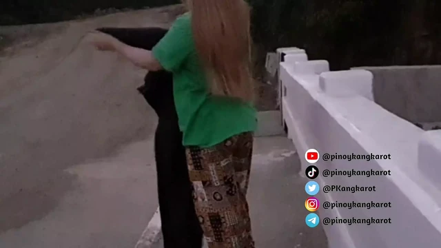 Outdoor fuck with my step sis