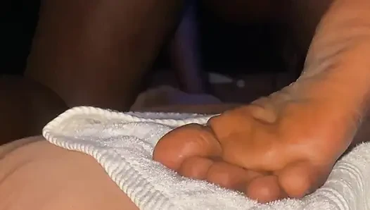 Solo African Ebony Teen Oiled Big Booty Massage and Twirk Sexy Dance