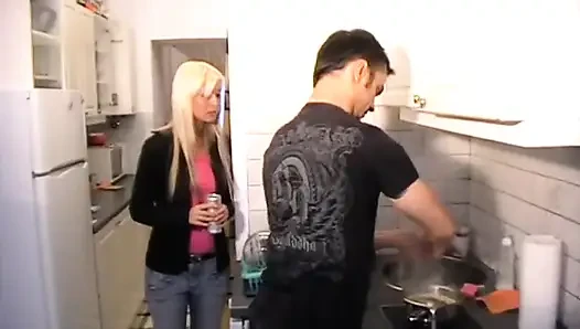 House slave must clean the kitchen
