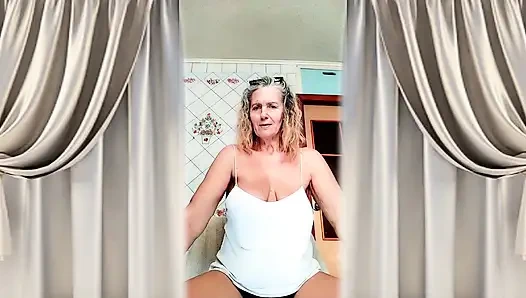 Fun Flirting with Naked Boobs