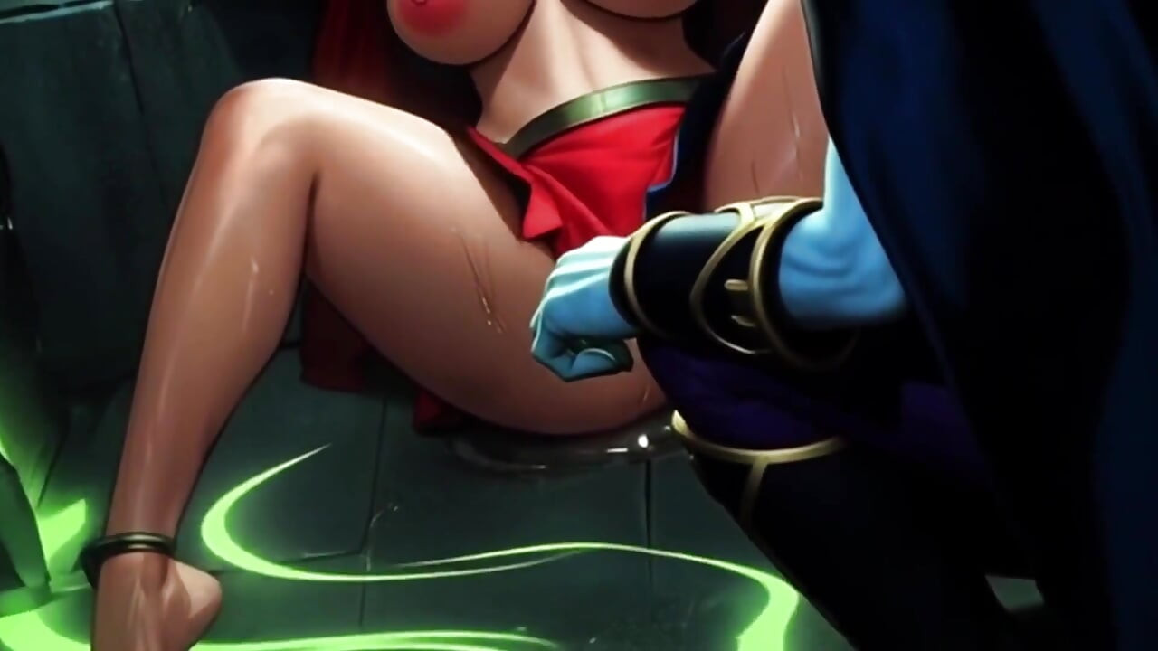 Supergirl Gets Probed and Licked During a Space Adventure