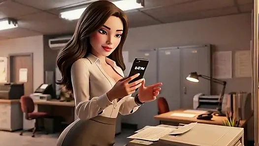 Copy Room Slut - ein geiles büromädchen wird im copyraum gefickt