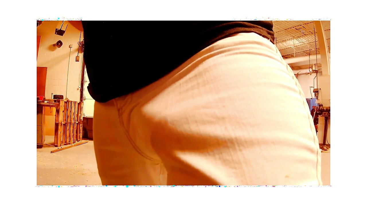 Big Johnson bulge  on display in another one of Mr. D. Pants'  Safe For Work Videos Enjoy the Farm work