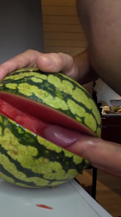 Fucking a virgin Watermelon | Clip 1
