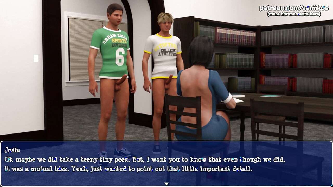 Cheating Wife Fucks Two 18yo Boys in a Library. She Gets Some Double Penetration Creampie  Lily of the Valley  Part 29