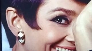 Audrey Hepburn Cum on Tribute 2