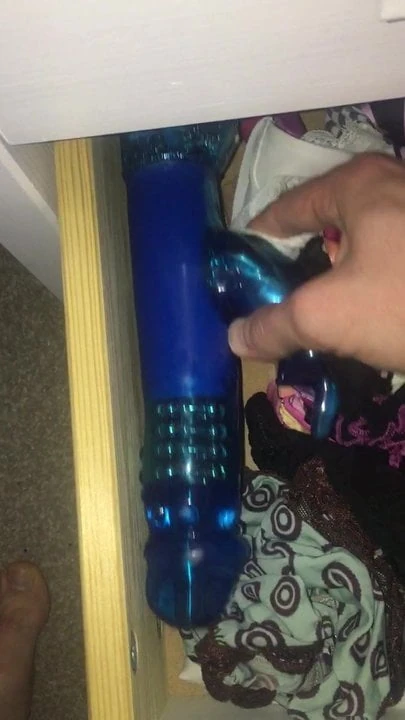 Panty drawer hunt- dildo discovery!