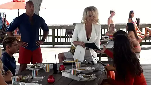Pamela Denise Anderson - film `` Baywatch &#39;&#39; dans les coulisses
