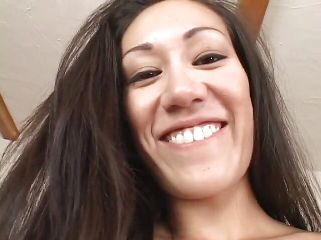Cute perky tit exotic chick loves to get on her knees for pov blowjob