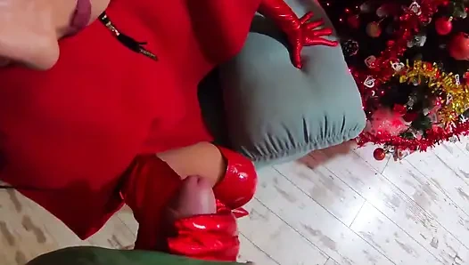 Tante sange santa lagi asik nyepong kontol dan dientot gaya doggy sampai dicrot di dalam