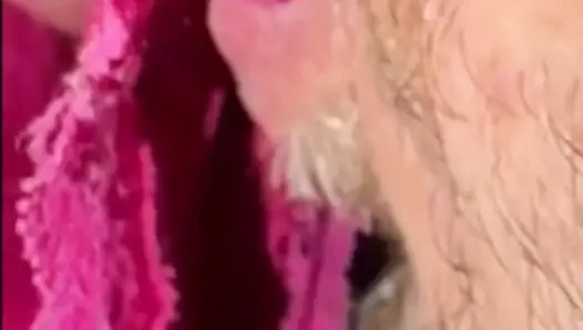 REWARDED with her wet panties. Wife gave me the panties she wear after masturbating super wet