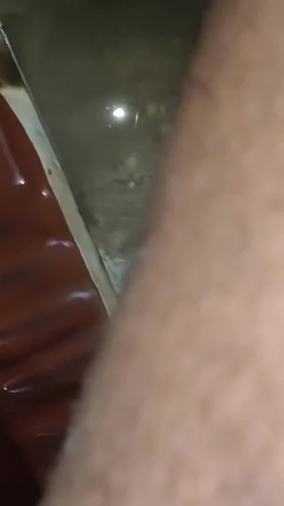 Epic moment from "bathroom piss and cum"