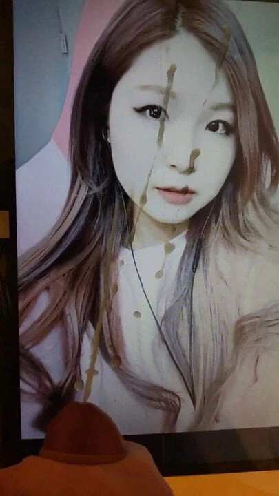 Hachubby Cum Tribute #8 - Korean streamer covered in semen