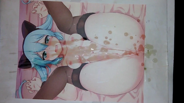 Hatsune Miku Cum Tribute SoP #3