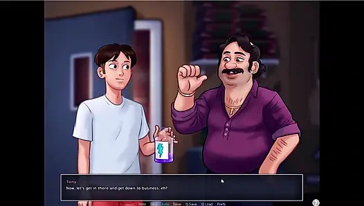 Summertime saga - Eva had her baby ... Johannes fucked Maria while tony was there