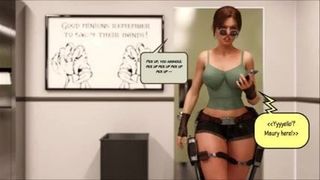 Classlc Lara Croft sangat seksi
