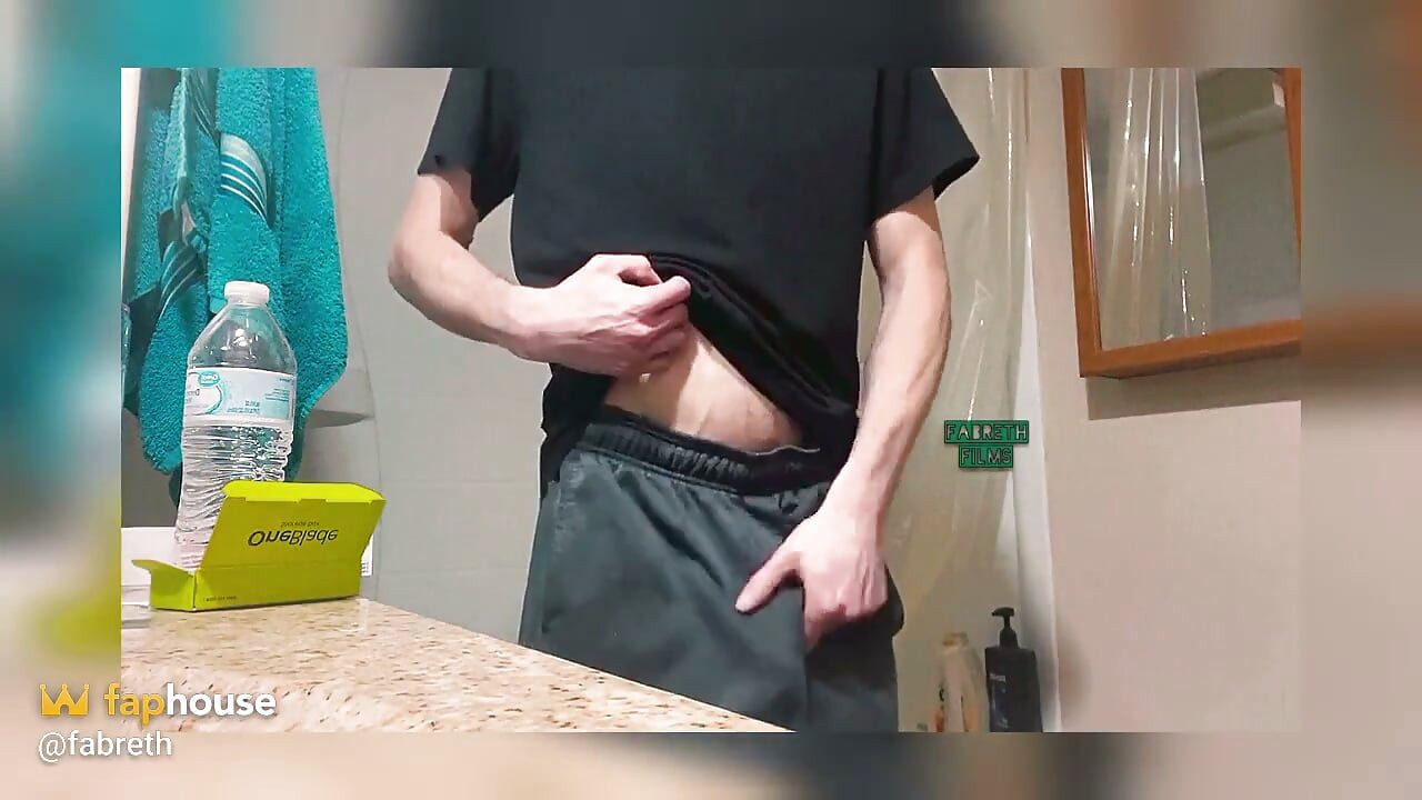 Fitness Trainer Records Himself in the Gym Bathroom (goes Wrong)