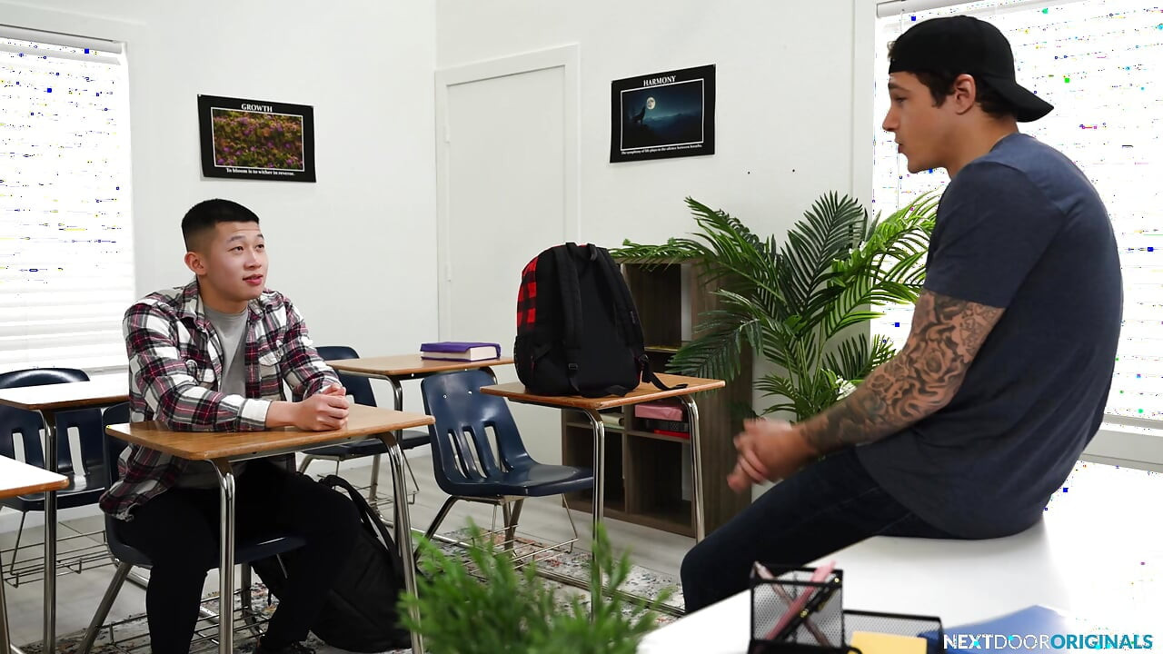 ASGMAX - Asian Tutor Gets His Hole Wrecked By Fratboy Jayden Marcos's Massive Cock - FULL SCENE