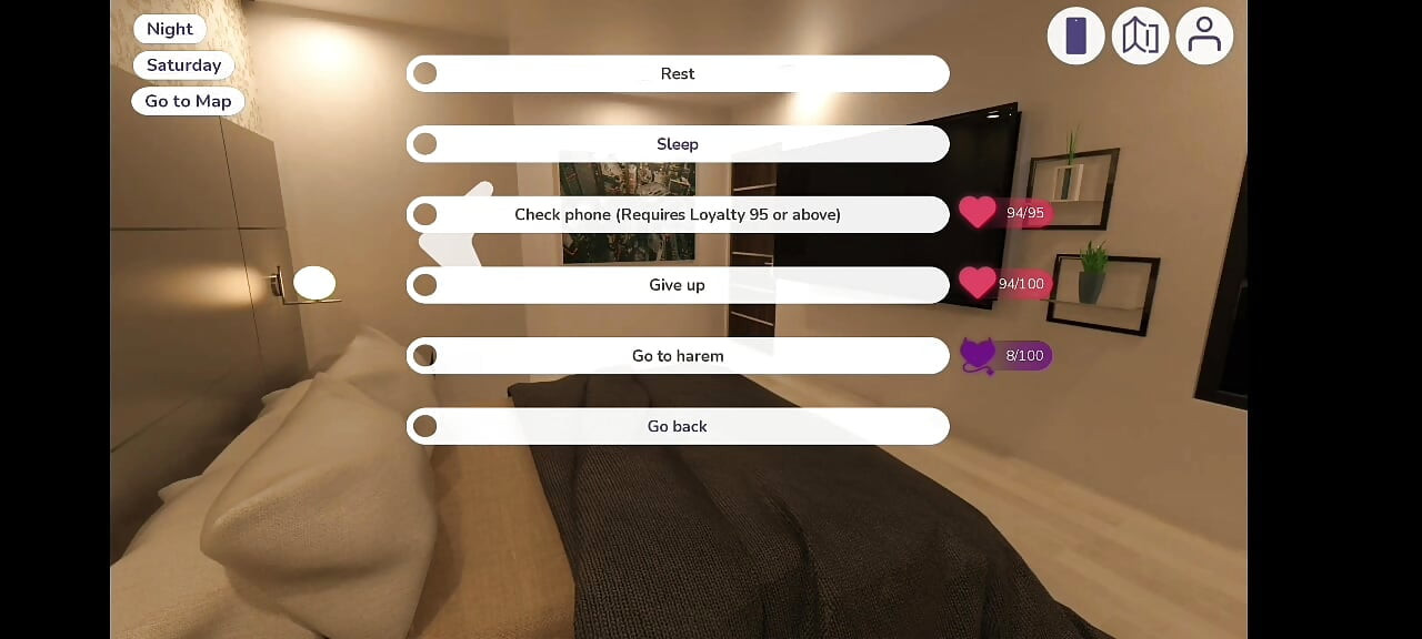 Joc cu poveste fantastică - simulare 3D Virtual 18+ caractere, partea 3