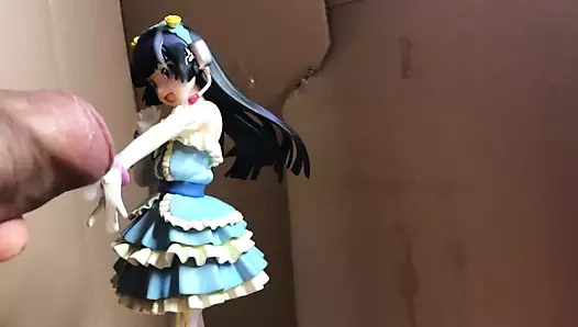 Kuroneko(idol) figürü bukkake sof