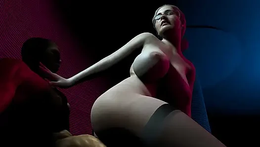 Tante girang nakal lagi asik ngentot kontol besar di klub malam