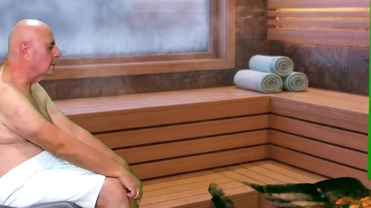 Hot Sauna Delight with Garabas and Olga