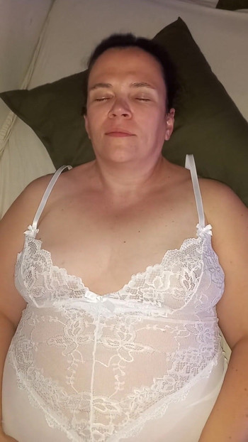 Unforgettable moment from "Chubby German MIlf masturbates herself in front of the camera"