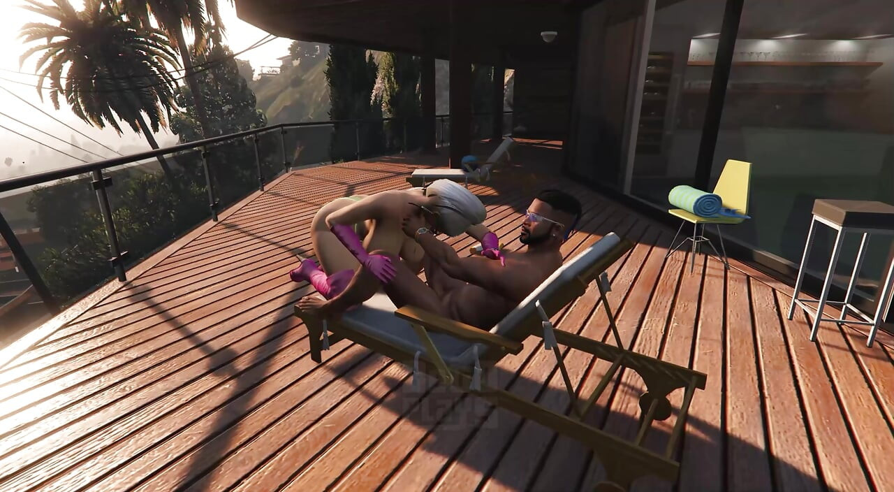 GTA V Franklin Clinton x Premium Pink Boots Lady (3D Animation) (FULL)