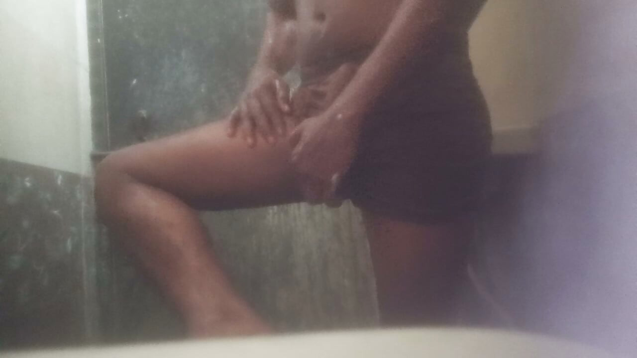 Men bathing