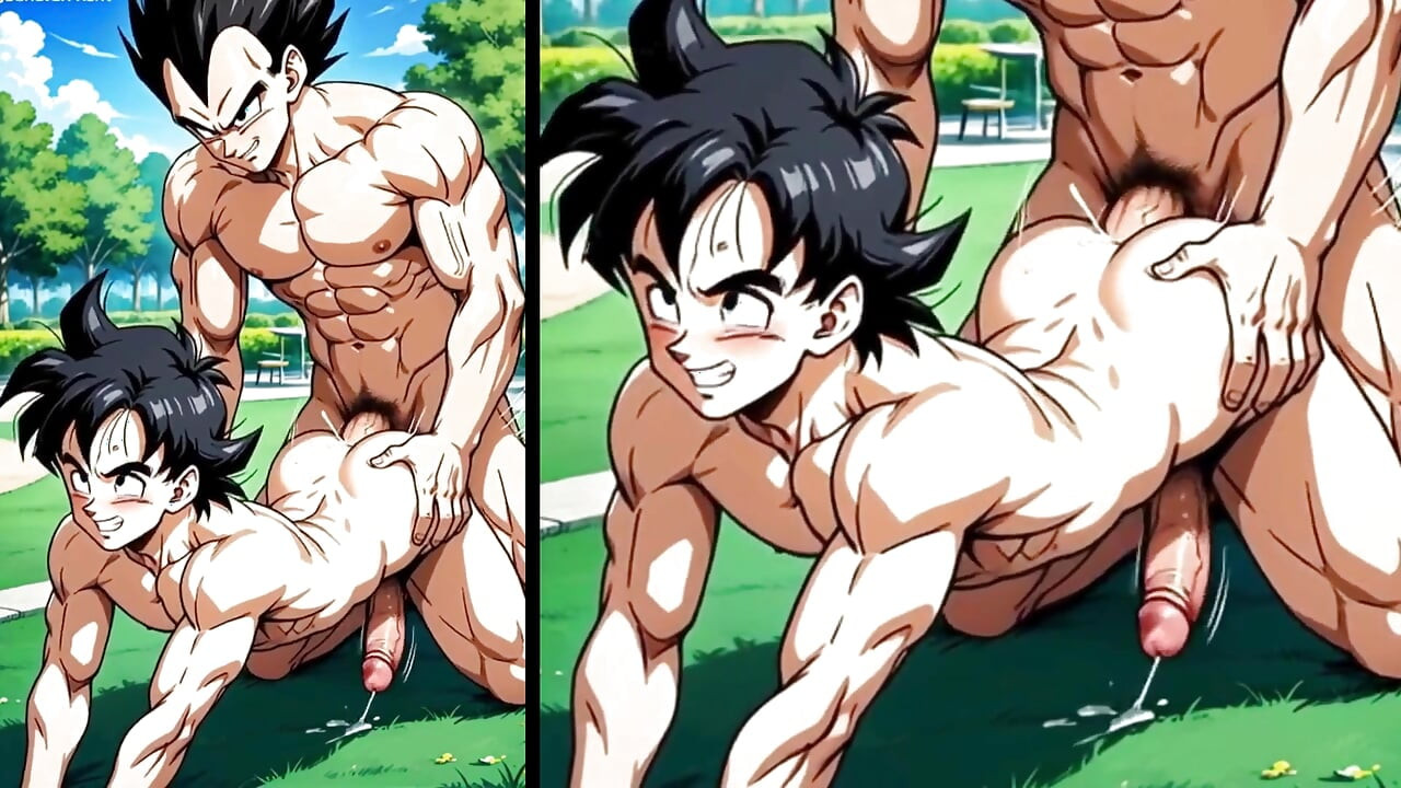 Parody! Vegeta Shows No Mercy and Ruthlessly Fucks Another Tight Little Ass
