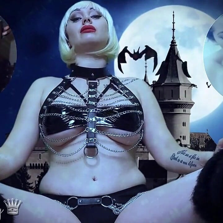 Growing your addiction to BBC! You are addicted to BBC sucking! (Hallowen version)