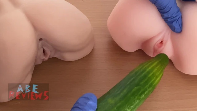 Two Pussies One Cucumber