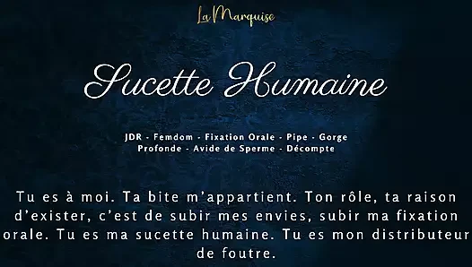 I'm hungry for your cock - french audio porn cum play