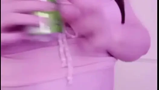 Fat Bellied Slut Chugs Soda