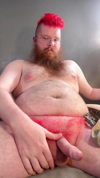 Naked and beating my dick again