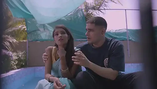 Sexy Slim Bhabhi Seduce by Her Devar When She Was Alone Sitting in the Balcony
