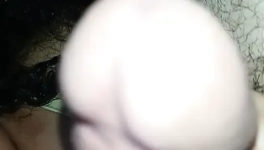 CREAMPIE, FILLING THE BITCH'S MOUTH WITH LOTS OF HOT CUM